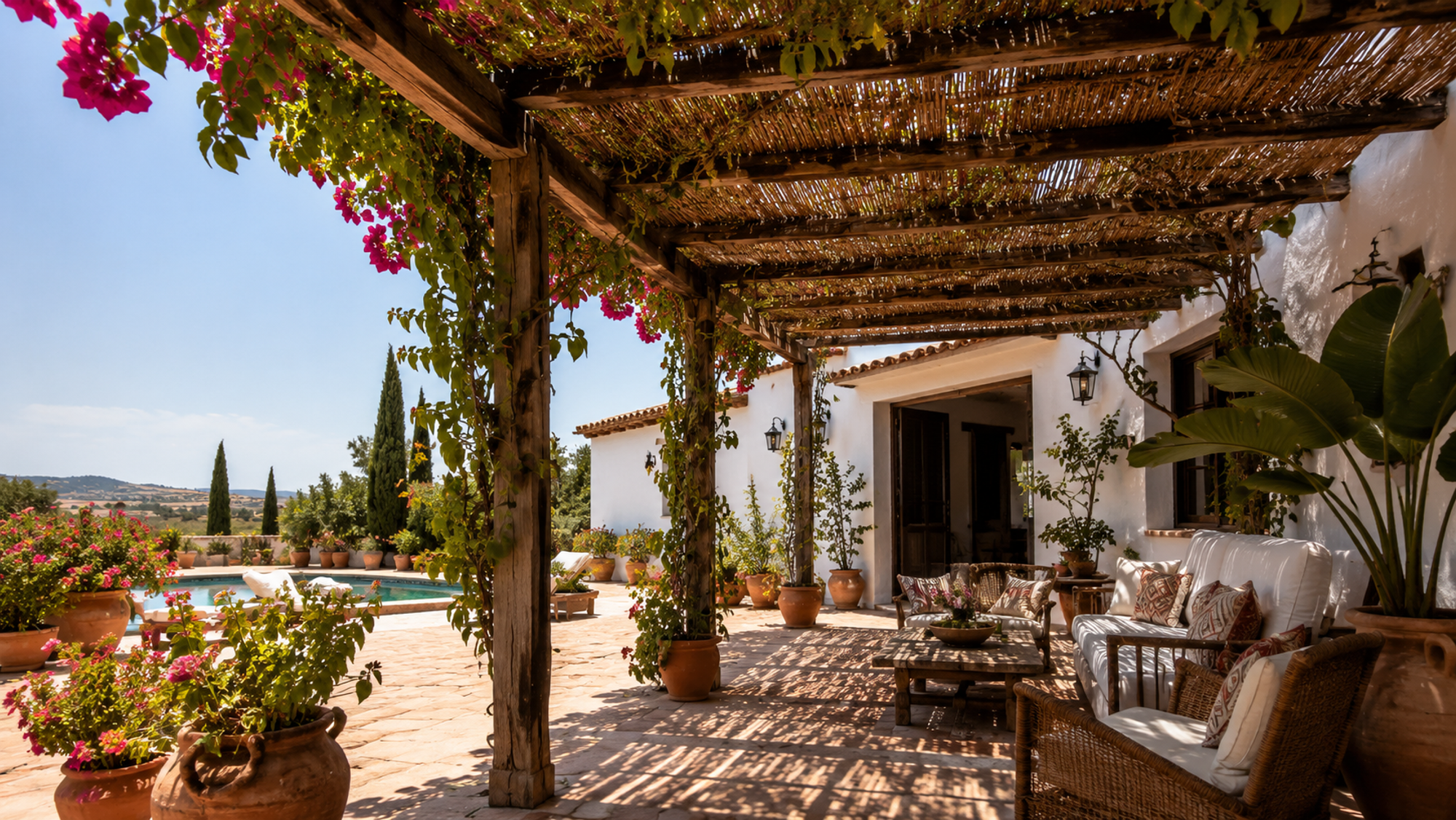 Zahrada v horku rychle ztrácí pohodlí: Dobré stínění pomůže víc než drahá pergola.