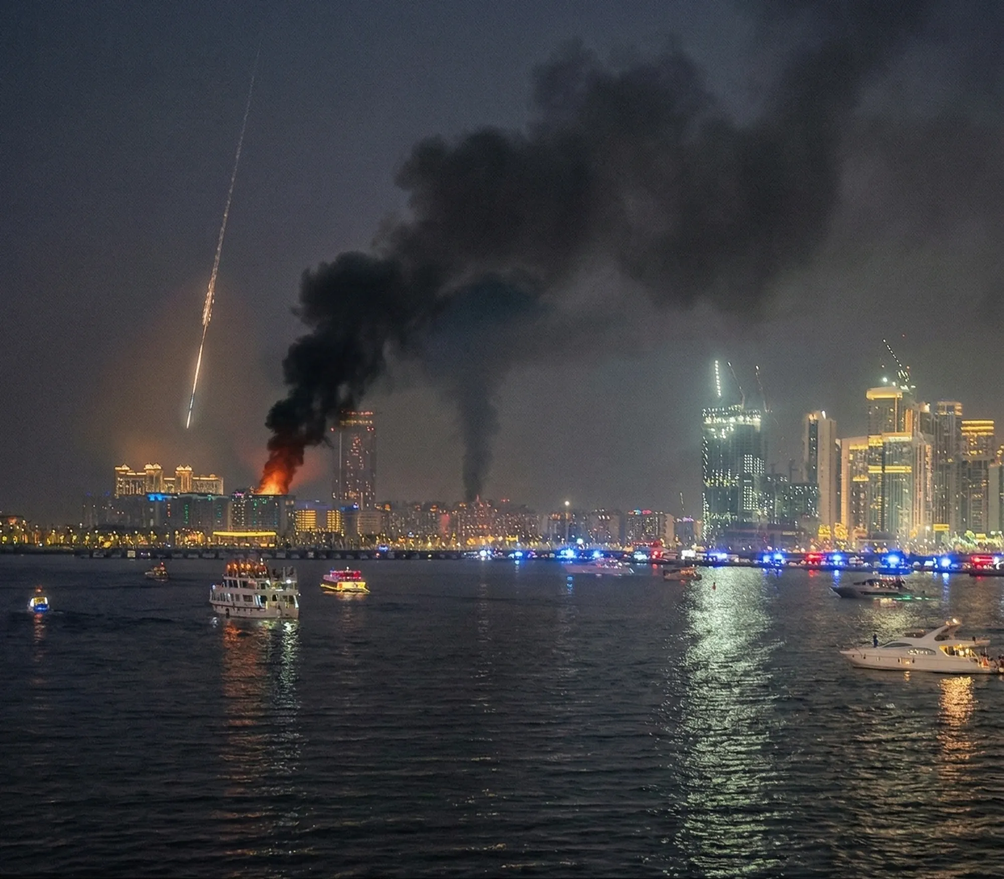Nejdřív podivné syčení. Potom obrovská rána a raketa přímo nad nimi, Češka promluvila o tom, co zažila v Dubaji.