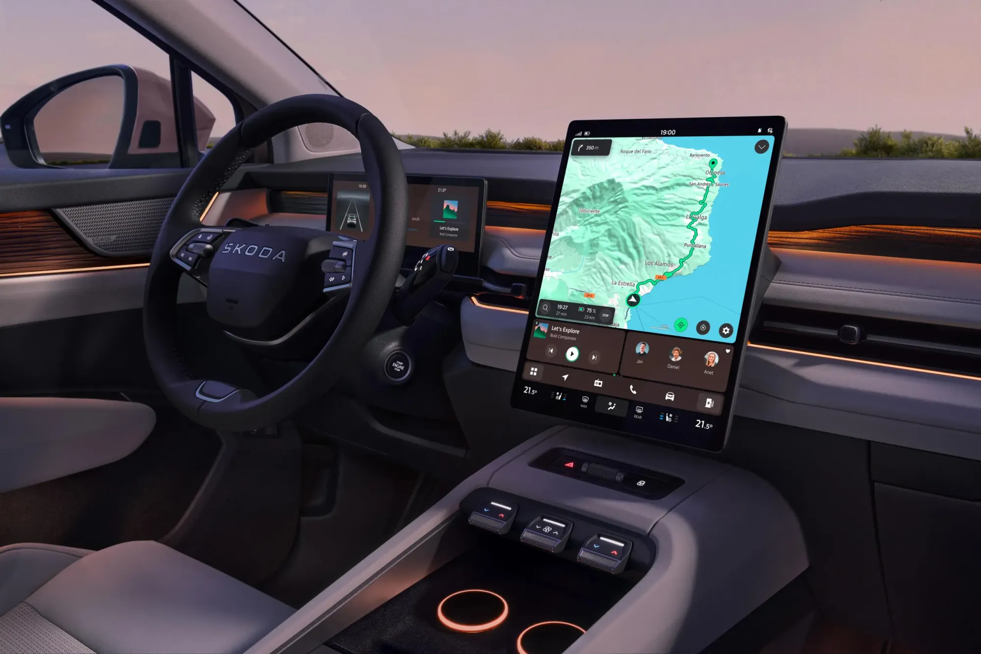 Nová Škoda Peaq ukazuje, kam míří značka: Sedmimístný elektromobil sází na prostor, dojezd i obří kufr.