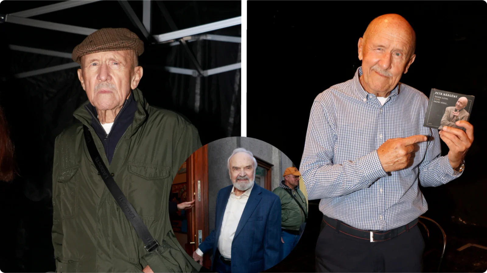 Velké zdravotní problémy českého herce. Petr Nárožný nedorazil na oslavu Zdeňka Svěráka