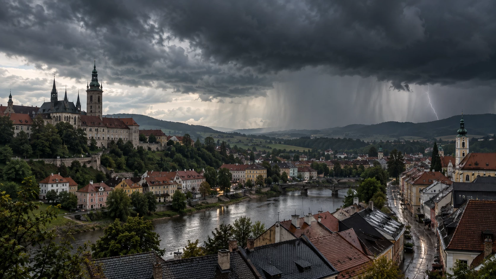 Na Česko se žene další extrém. Meteorologové ukázali, kde bude situace kritická