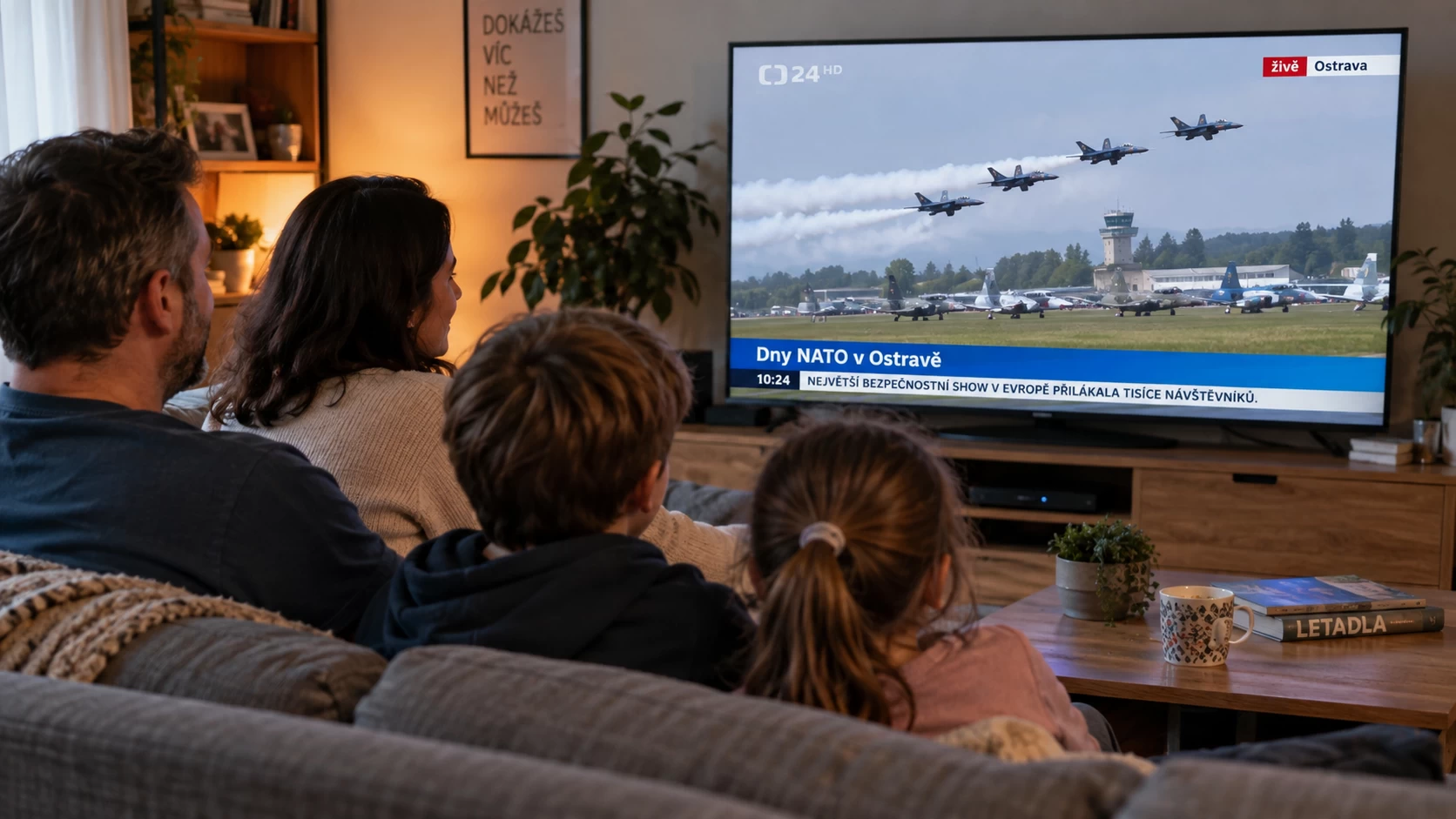 Takové nedělní vysílání se jen tak nevidí. Česká televize kvůli velké události mění program