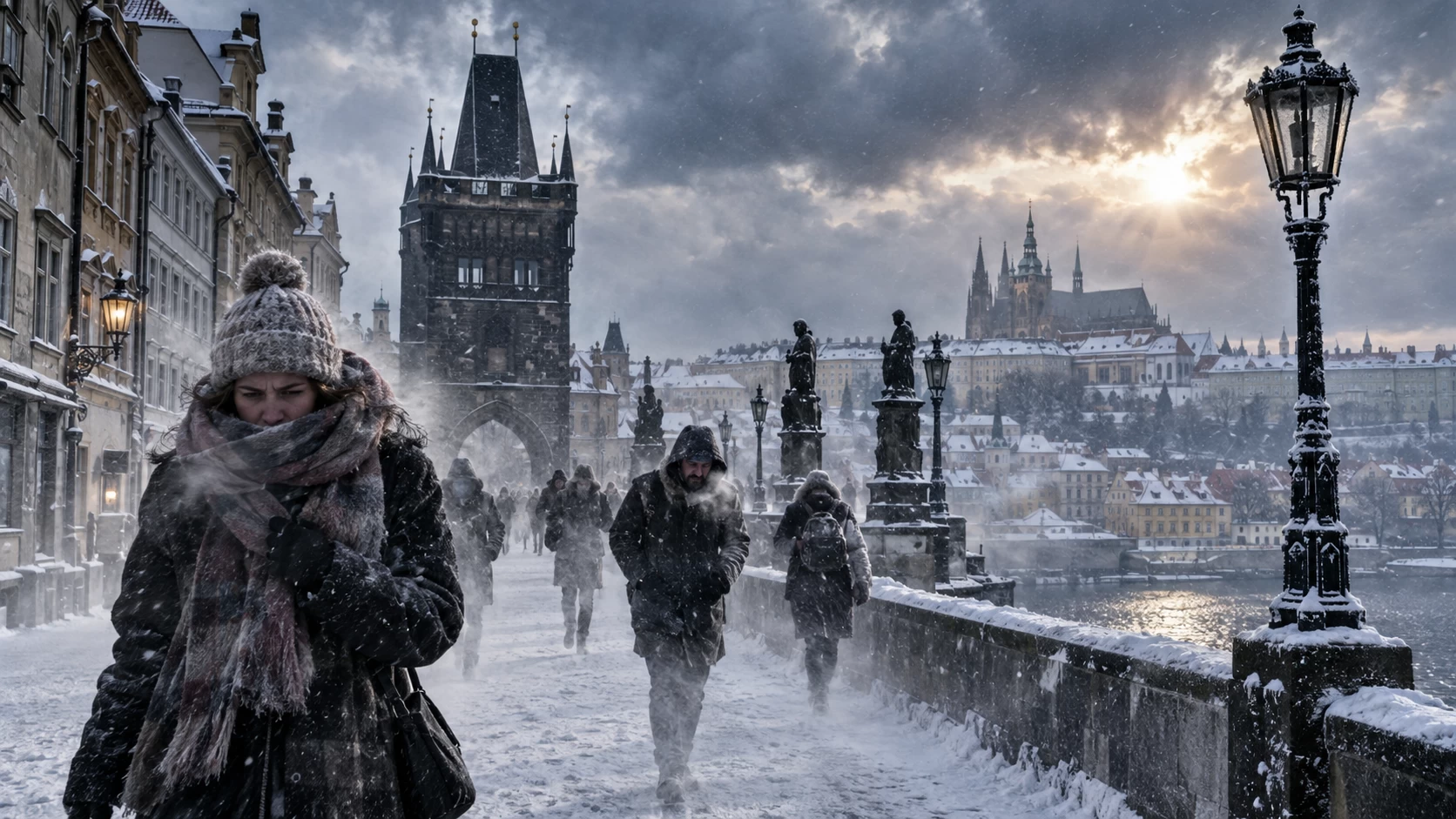 Meteorologové upozorňují na jev, který se formuje nad Arktidou. Pokud přijde do Česka, čeká nás pekelná zima