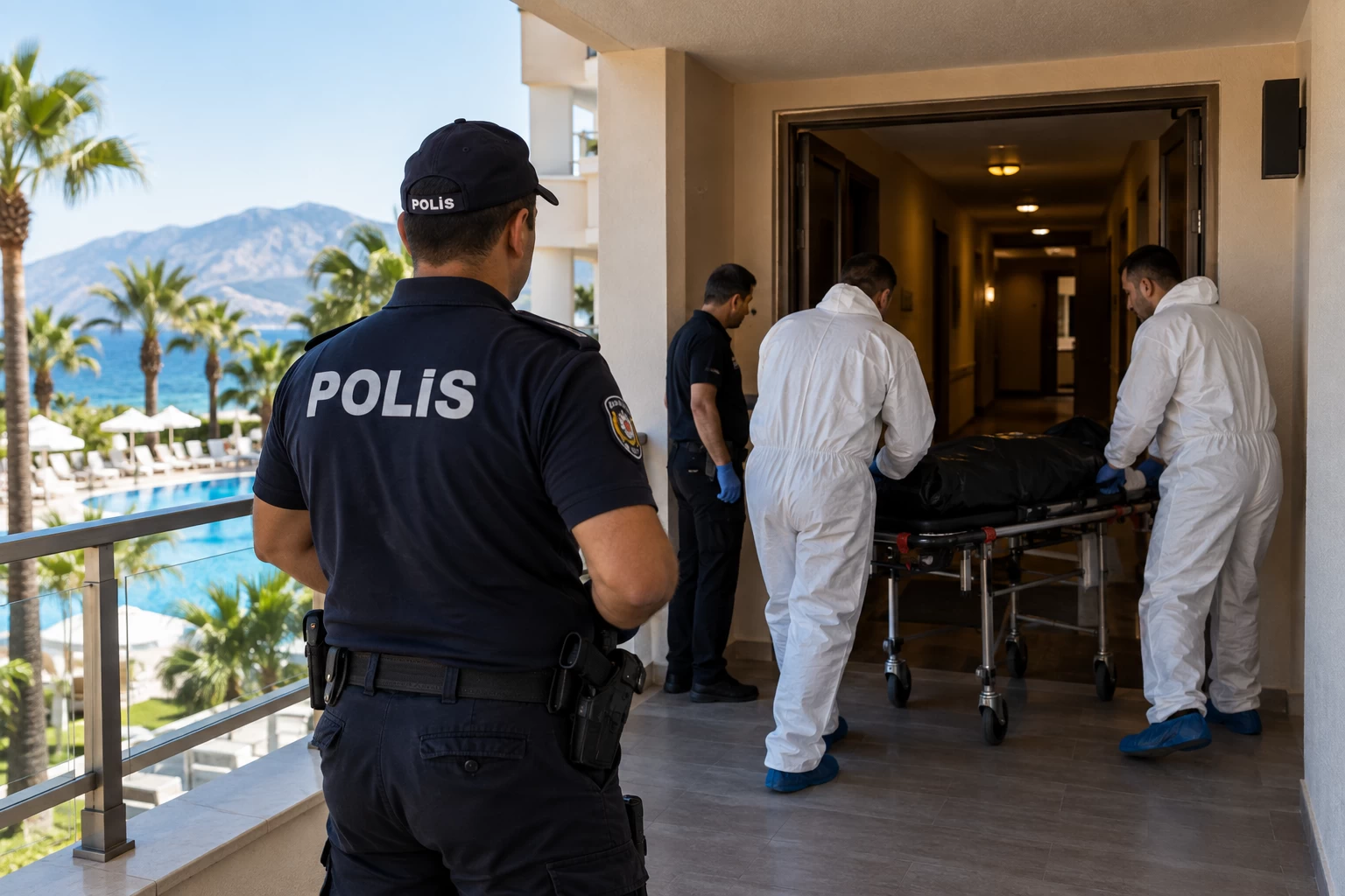 Turistu našli mrtvého na chodbě hotelu v oblíbeném letovisku. Lékař označil úmrtí za podezřelé