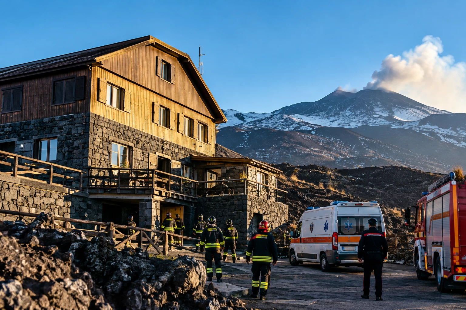 V hotelu na Etně se otrávilo 38 lidí. Policie teď řeší záhadnou smrt turisty