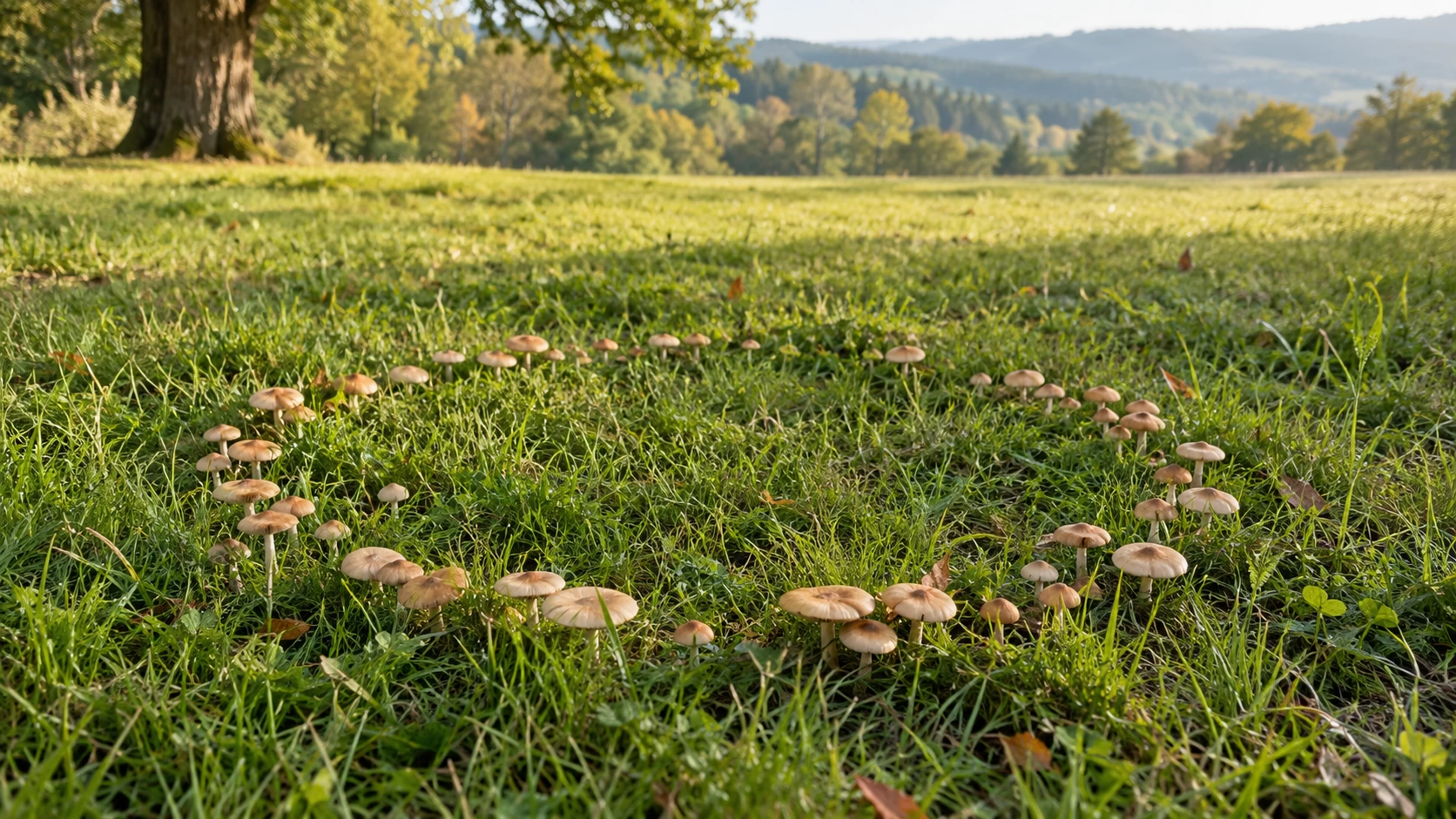 Na loukách se objevují záhadné kruhy. Houbaři by je neměli přehlédnout