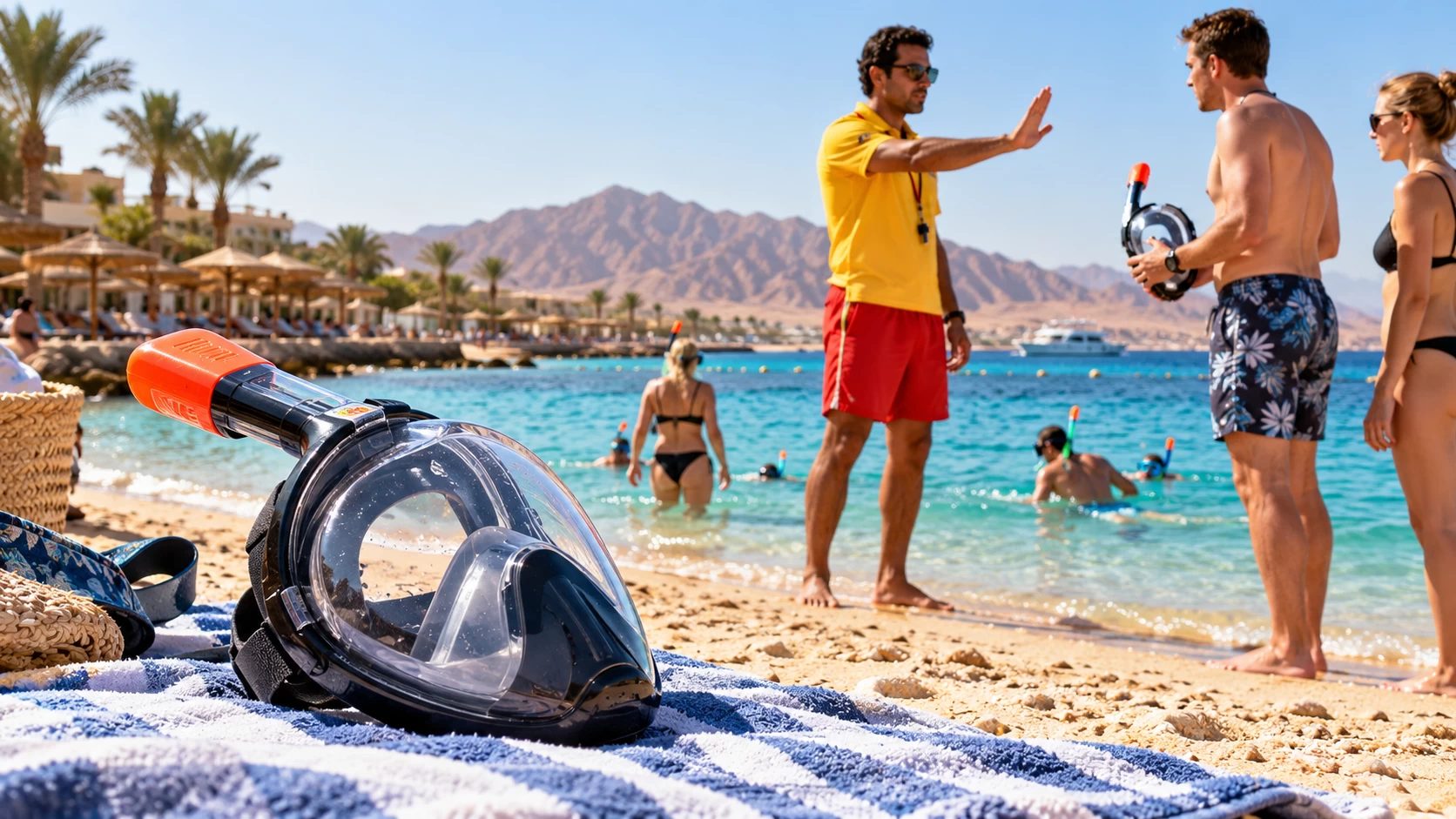 V Egyptě turistům zakázali vozit na pláž cestovní pomůcky. Za porušení hrozí pokuta